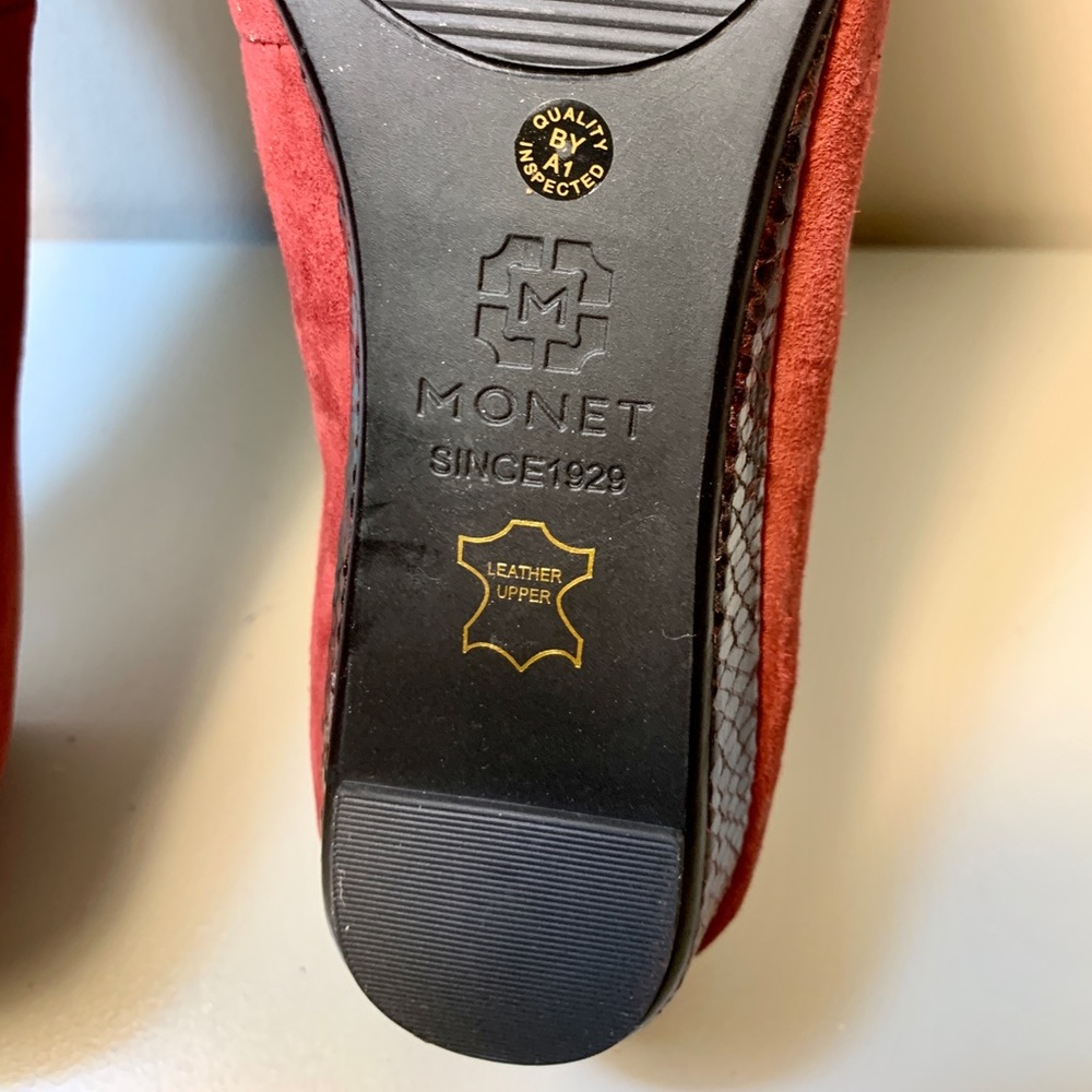 Rust colored flats - Picture 5 of 5